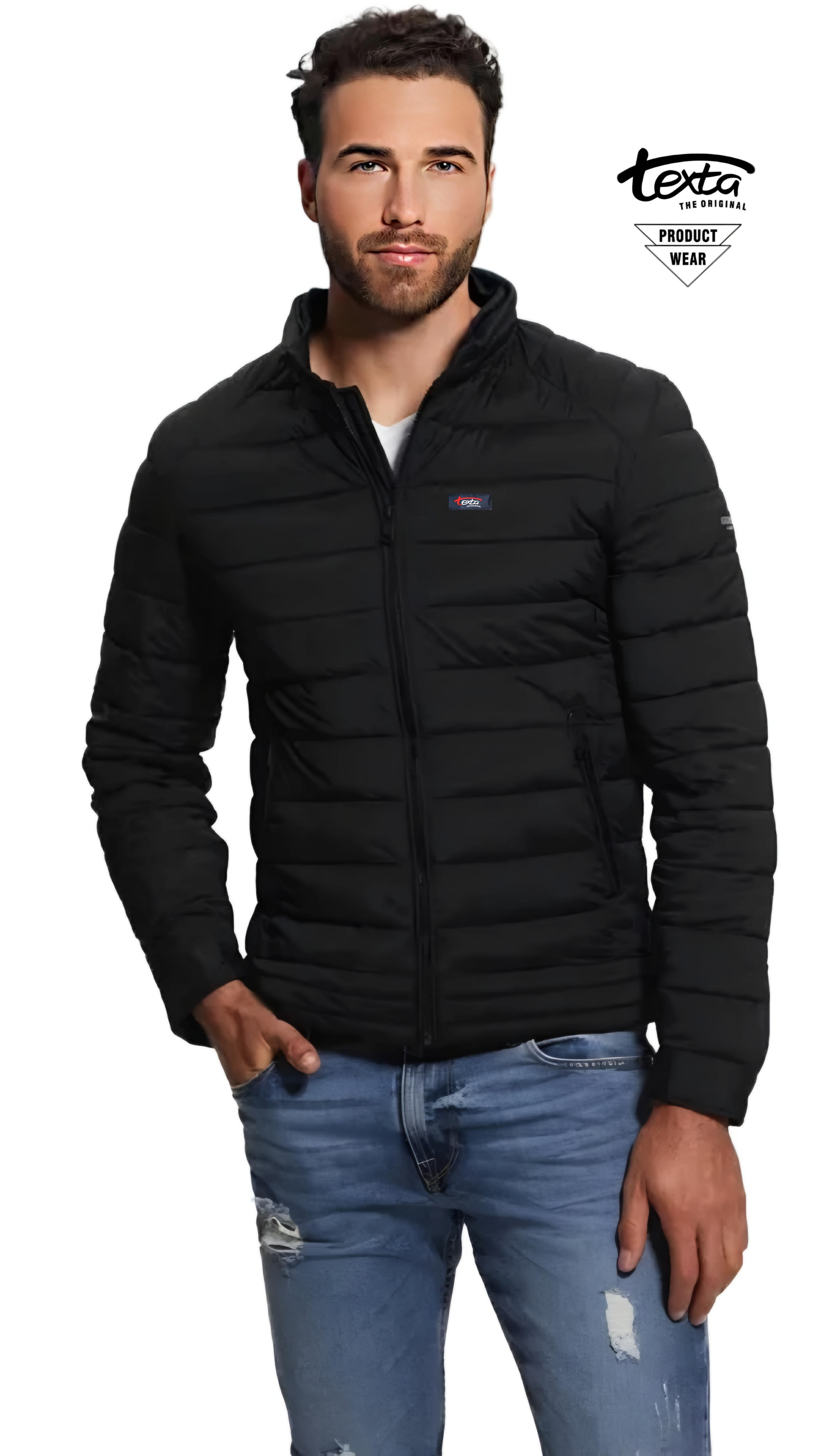 Padded jackets-black 